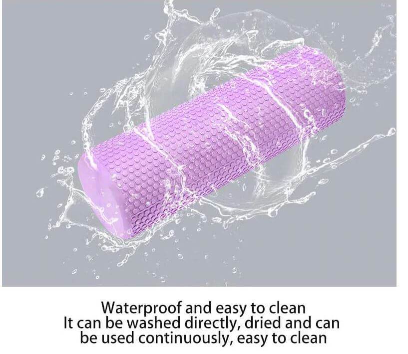 Foam Roller Yoga Roller 60cm Purple - The Shopsite