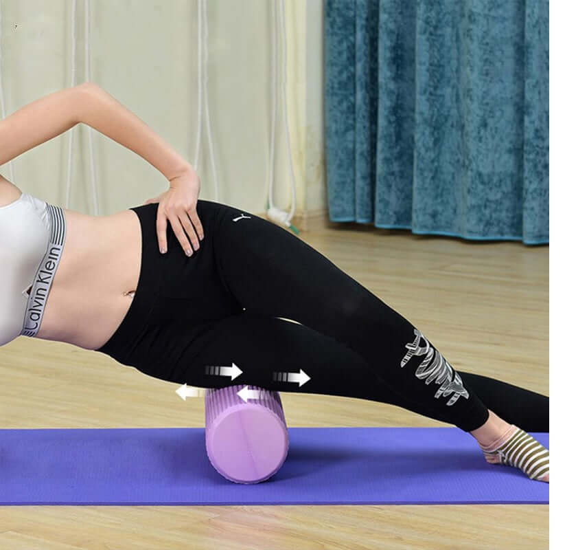 Foam Roller Yoga Roller 60cm Purple - The Shopsite