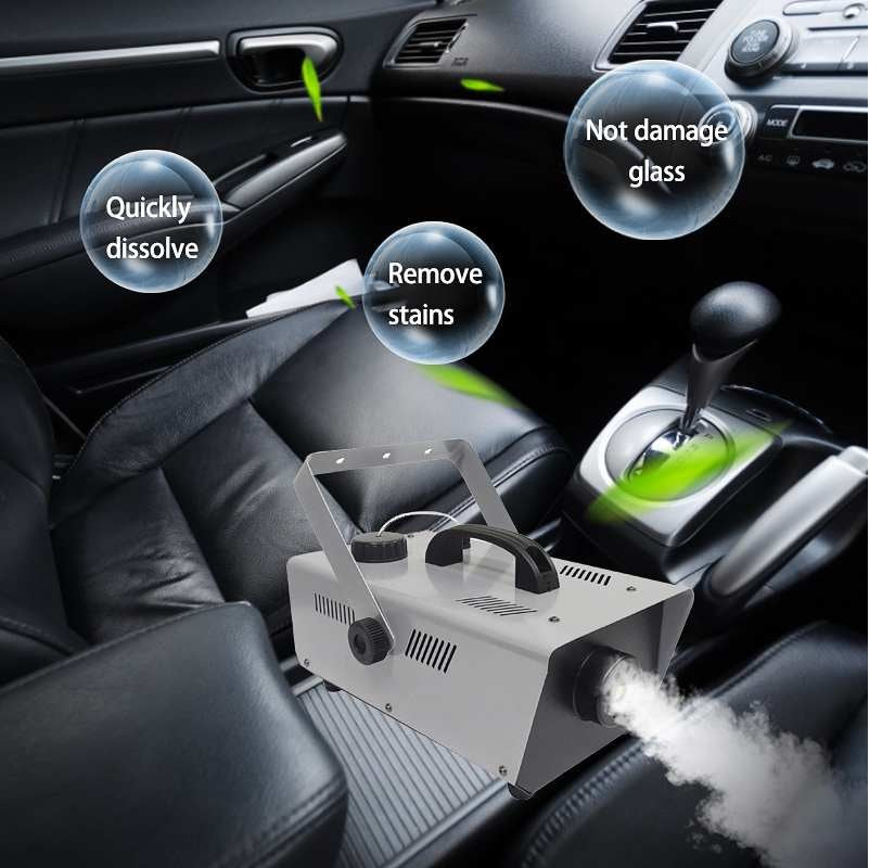 Remote control fog machine