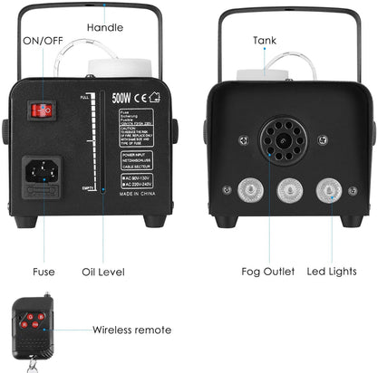 Smoke Machine - With Blue Ice Effect