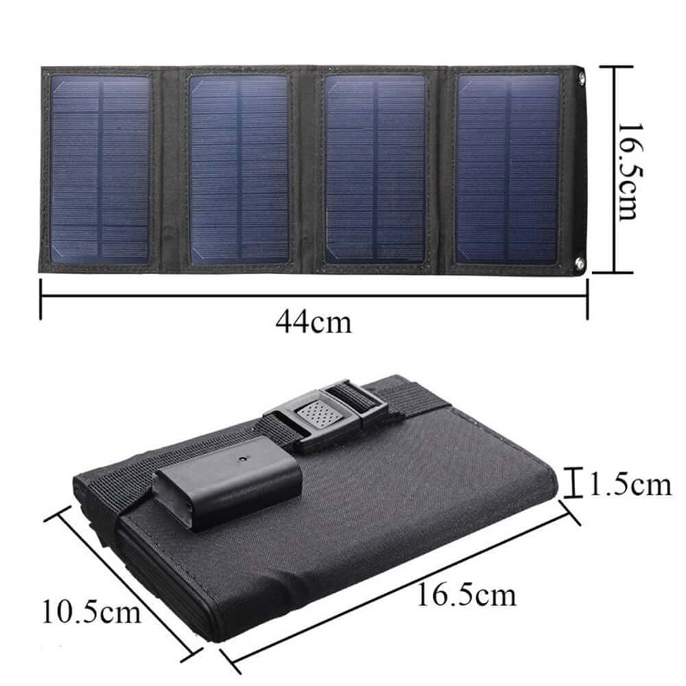 Foldable Solar Panel 30W Mobile Battery Charger - The Shopsite