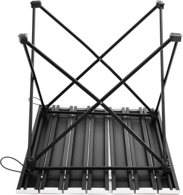 aluminum top camping table