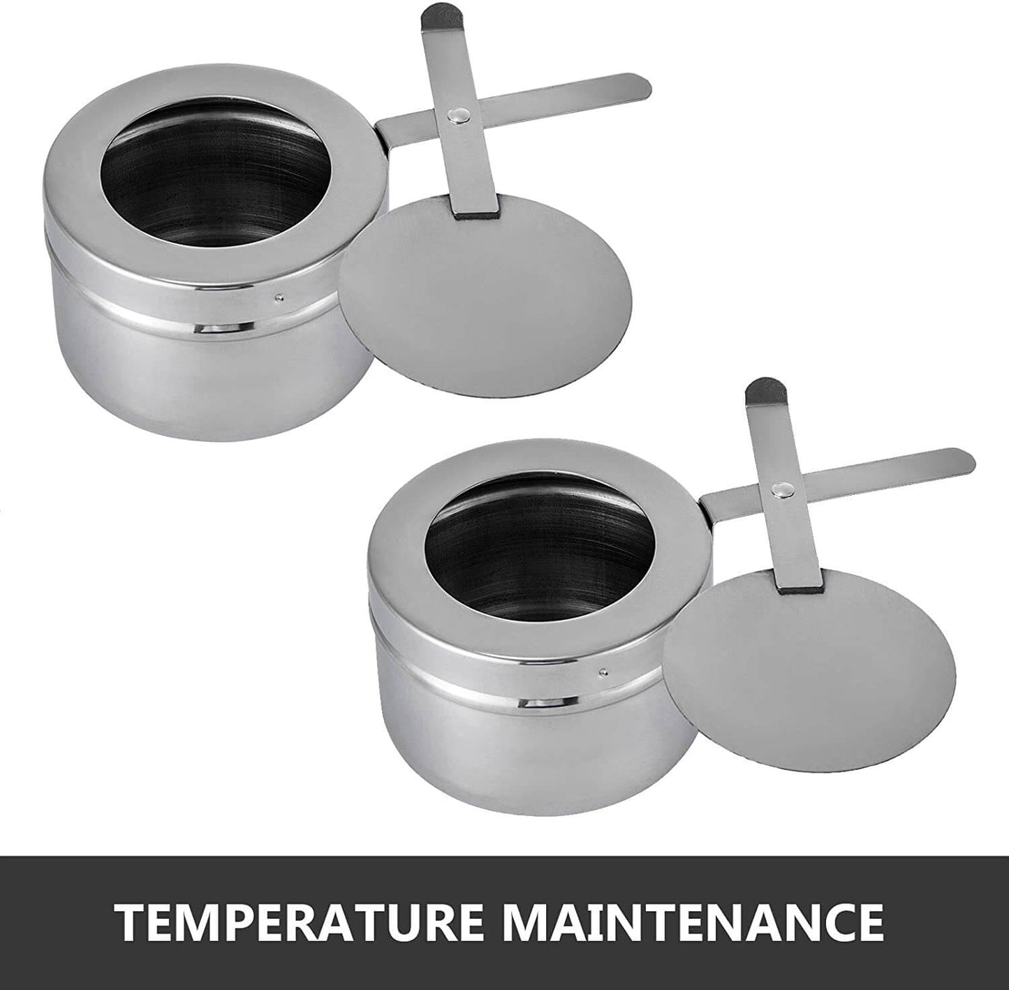 Chafing Dish Food Warmer Double 11L Stainless Steel - The Shopsite