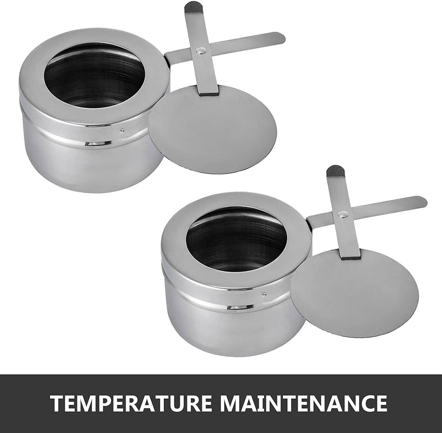 Chafing Dish Food Warmer Double 11L Stainless Steel - The Shopsite