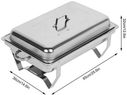 Buffet food warmer setup