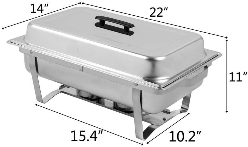 stainless steel food warmer