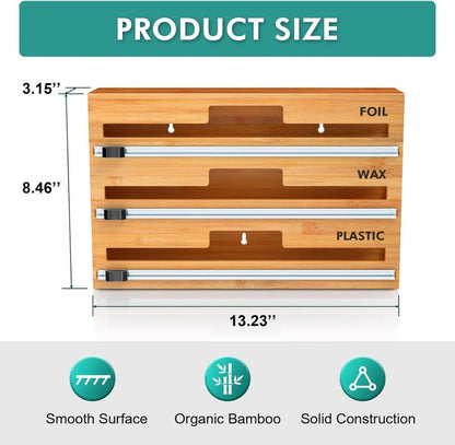 Plastic wrap cutter