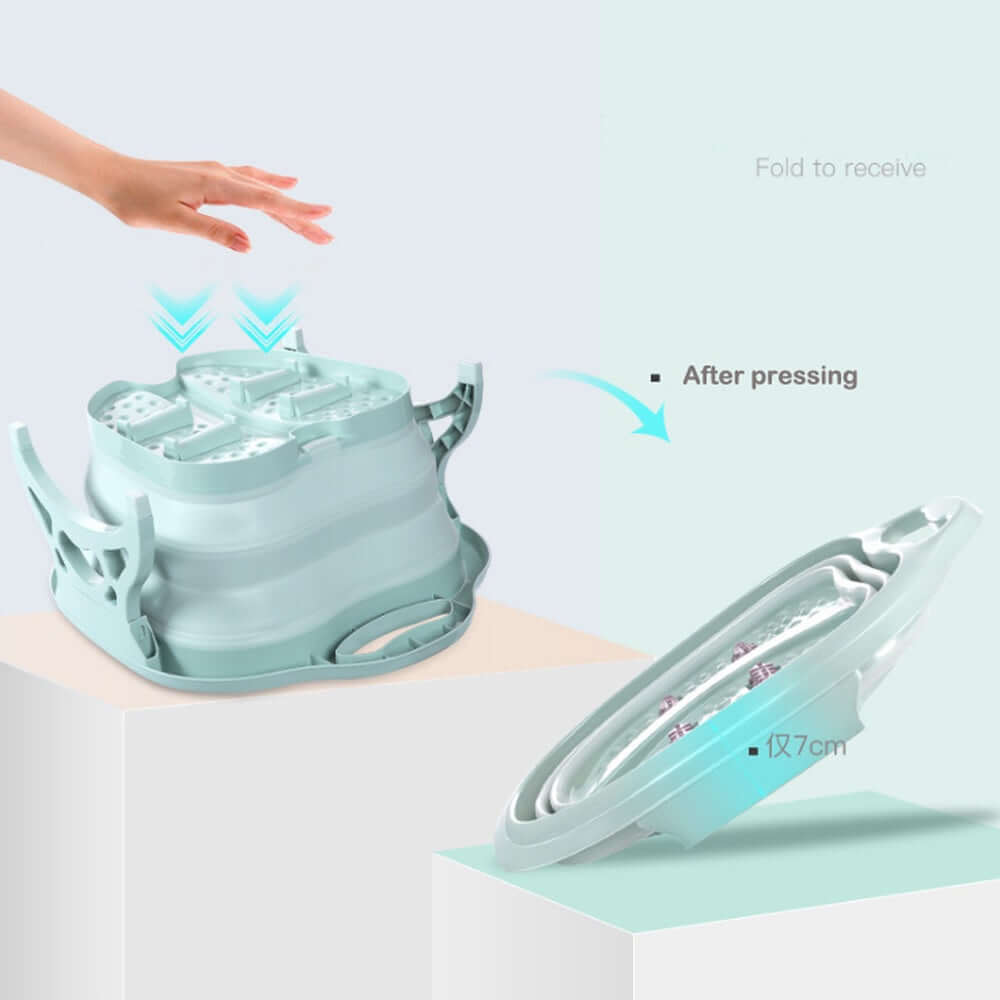 massage roller foot bath
