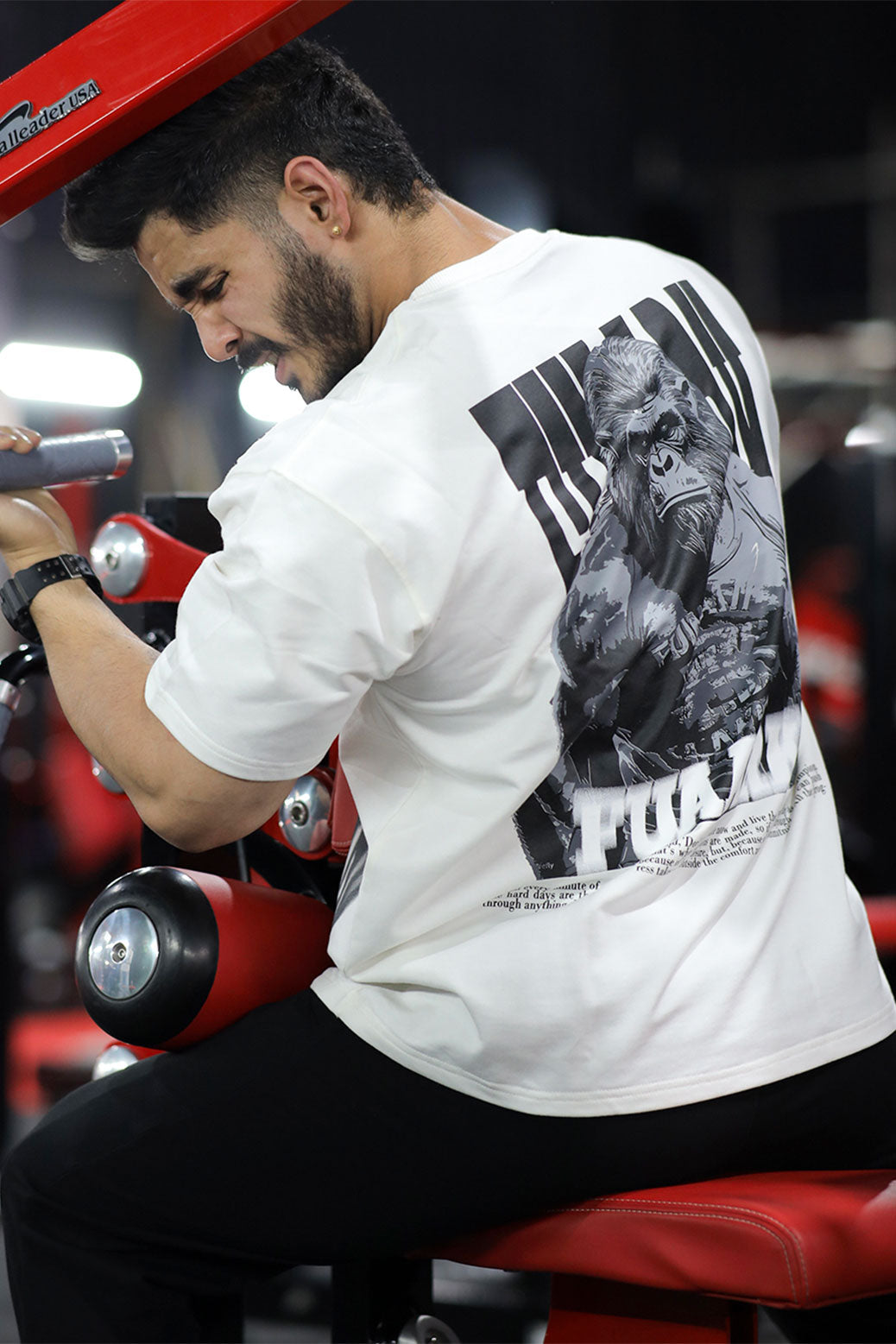 Gorilla Oversized T-shirt White