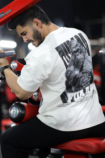 Gorilla Oversized T-shirt White