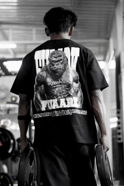 Gorilla Oversized T-shirt Black