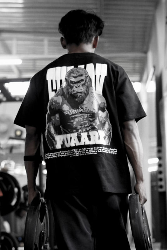 Gorilla Oversized T-shirt Black