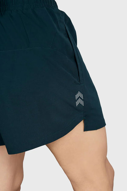 Pulse 4" Running Shorts Deep Green