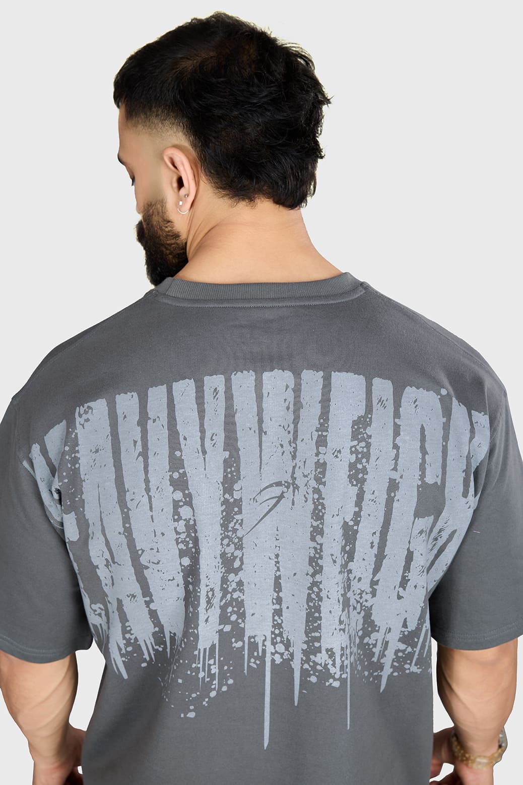 Heavyweight Oversized T-shirt Grey