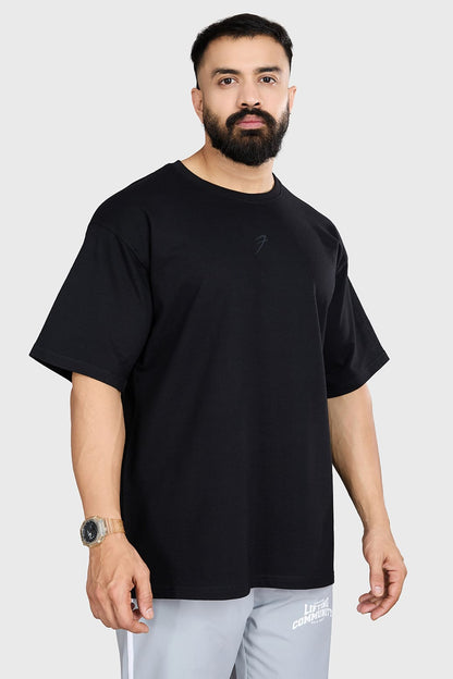 Heavyweight Oversized T-shirt Black