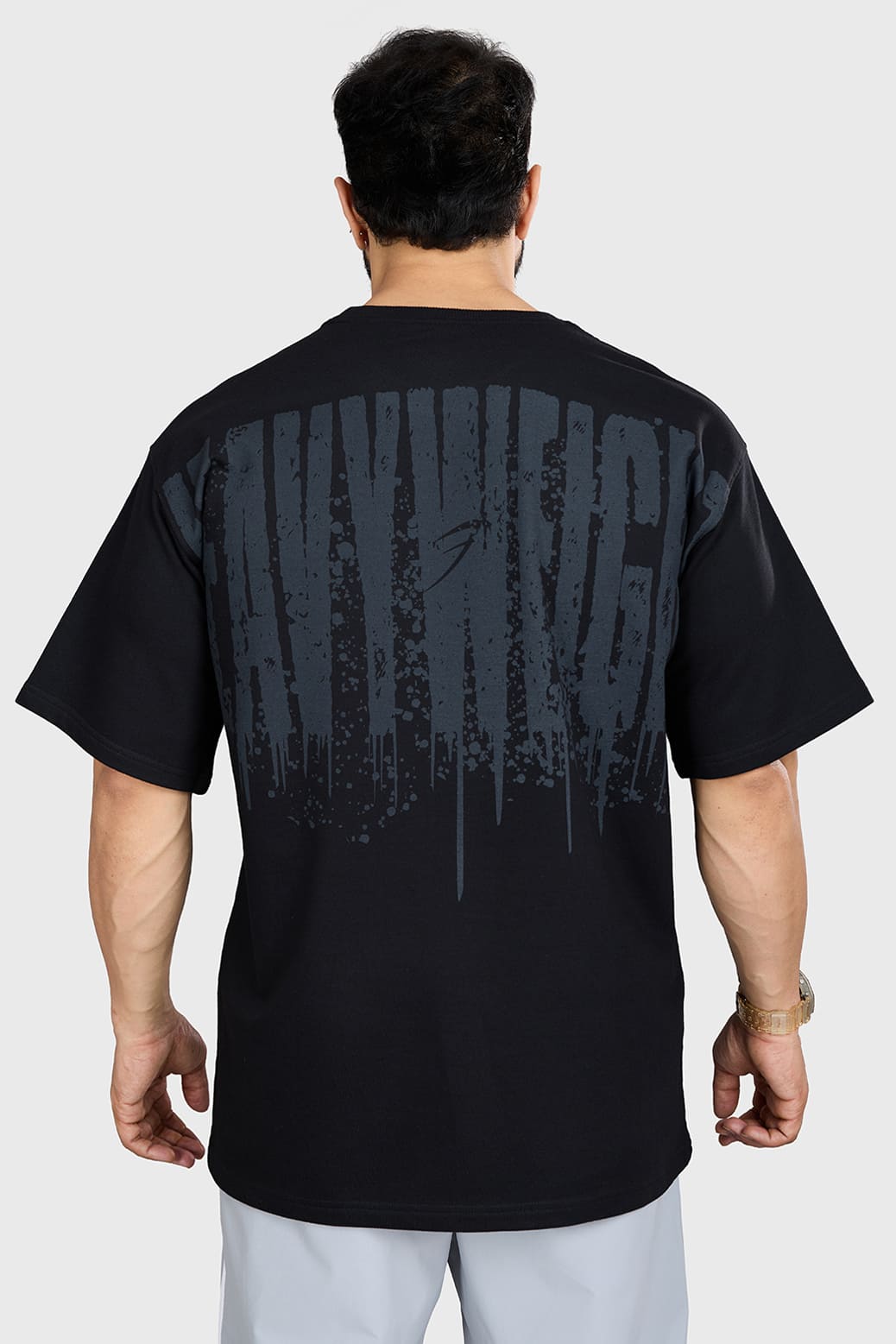Heavyweight Oversized T-shirt Black