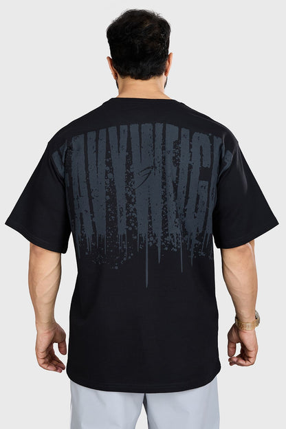 Heavyweight Oversized T-shirt Black