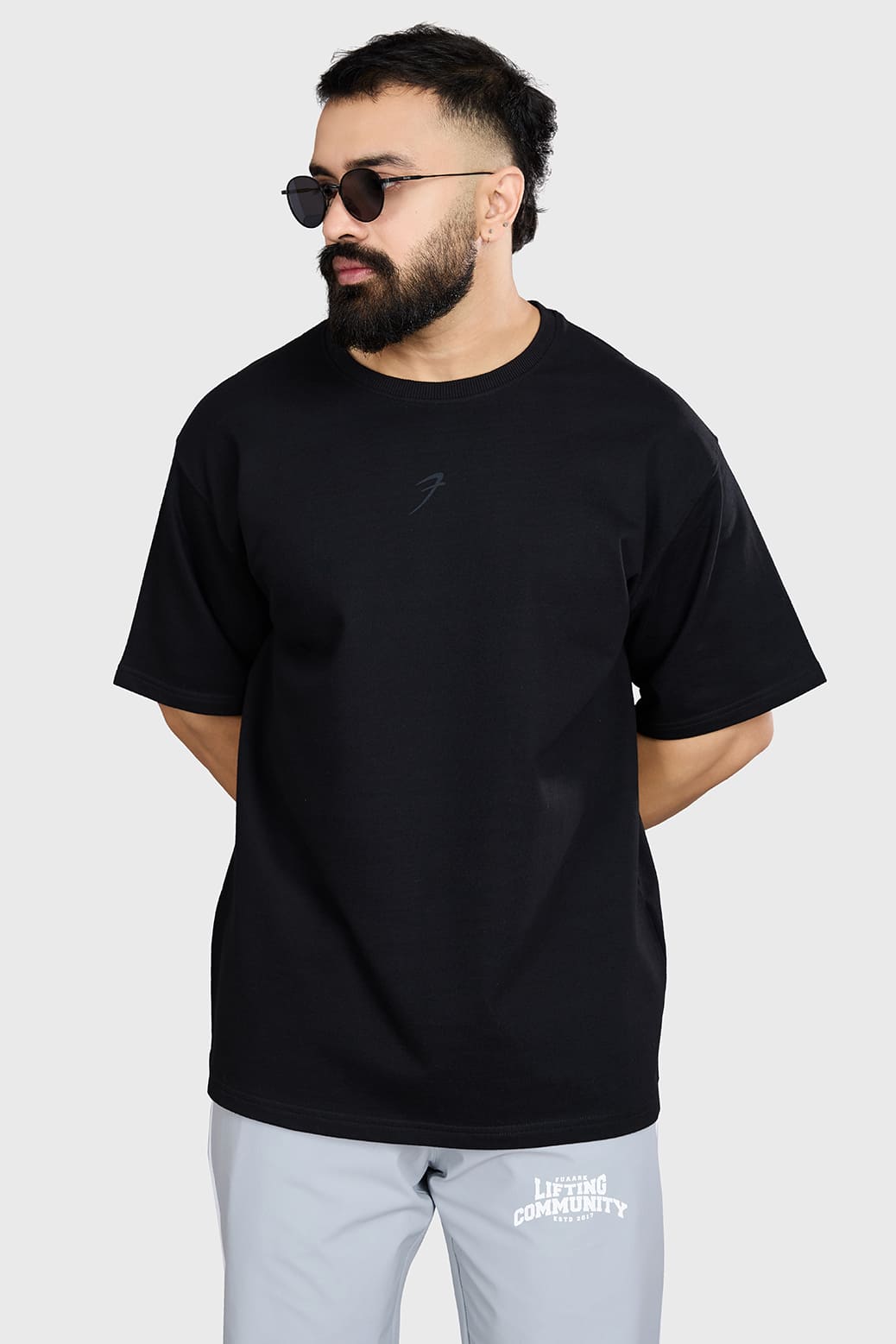 Heavyweight Oversized T-shirt Black