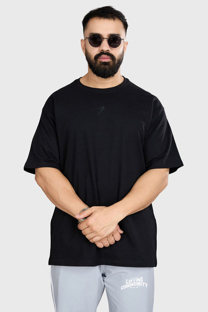 Heavyweight Oversized T-shirt Black
