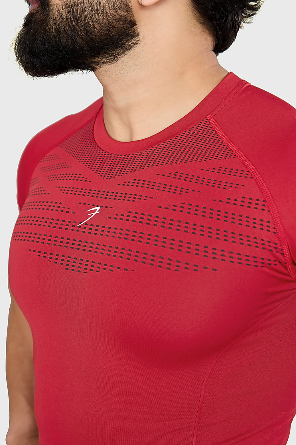 Power Seamless T-shirt Red/Logo
