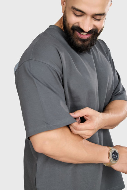 Heavyweight Oversized T-shirt Grey