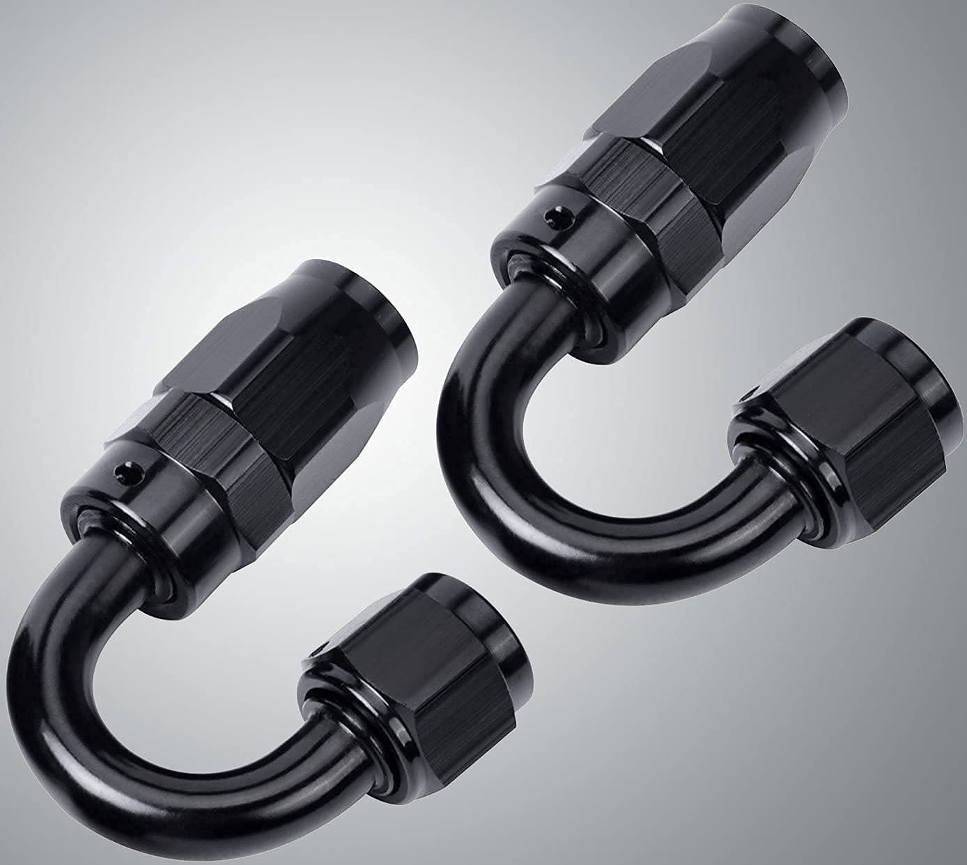 5M AN6-6AN Nylon Steel Braided Oil Fuel Line W/ Fitting Hose End Adapter Kit - The Shopsite