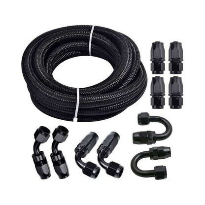 6AN Braided Fuel Hose kit