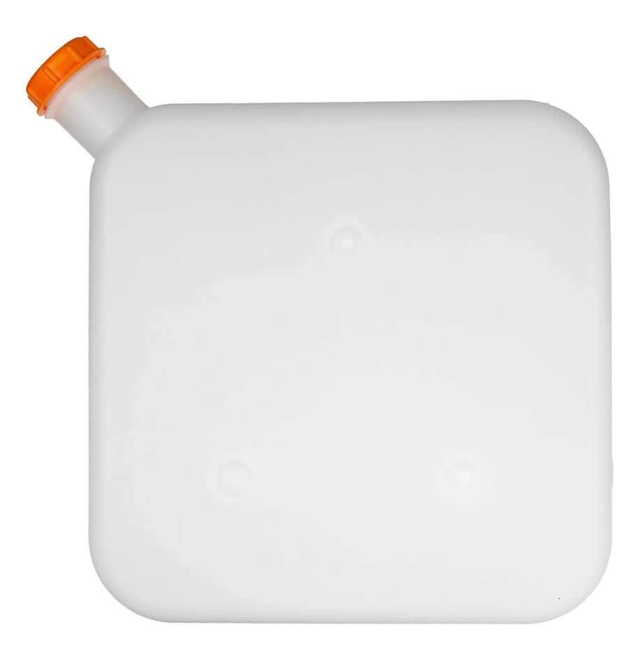 plastic fuel container
