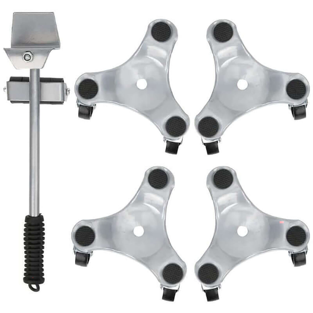 grey furniture lifter with crowbar