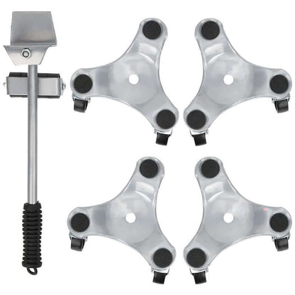 grey furniture lifter with crowbar
