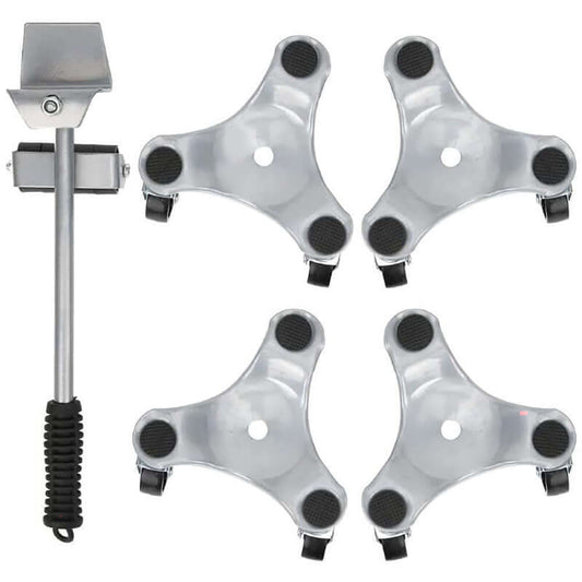 grey furniture lifter with crowbar