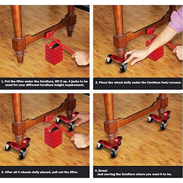 furniture lifter lifting heavy object