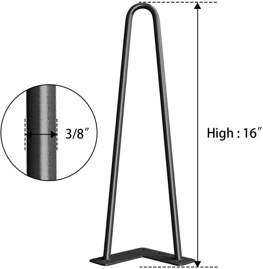 Heavy duty steel table legs