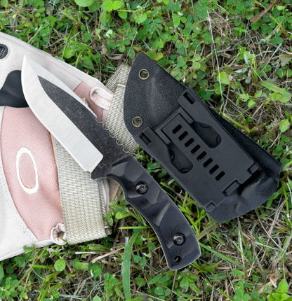 Tactical Fixed Bade Knife G10 Handle Hunting Fishing