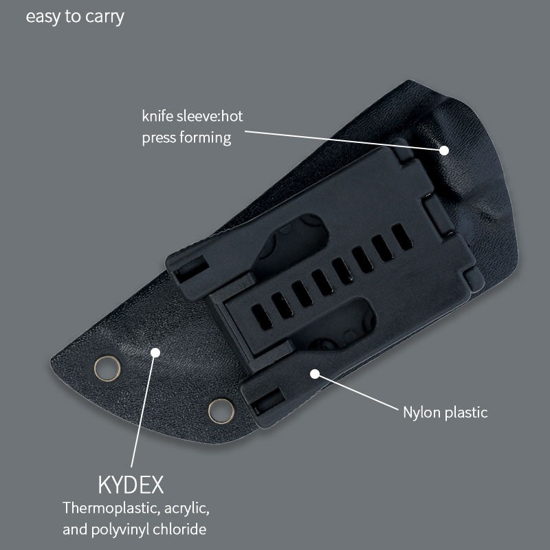 Tactical Fixed Bade Knife G10 Handle Hunting Fishing
