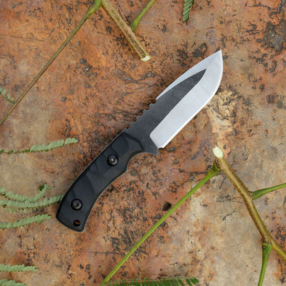 Tactical Fixed Bade Knife G10 Handle Hunting Fishing