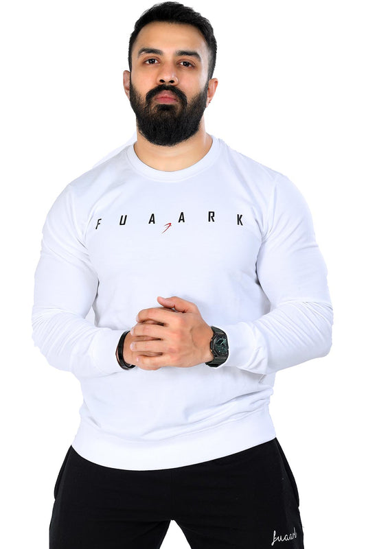 Fall Sweatshirt White