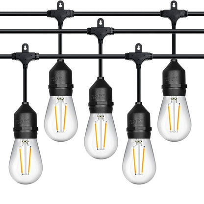 Festoon Light String Lights 20M 24 LED Bulbs