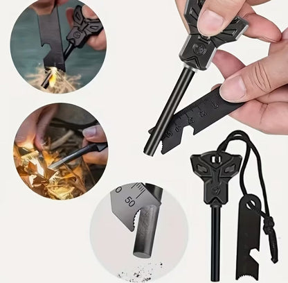 2pcs Fire Starter with Fire Blowing Stick and a Hard Case