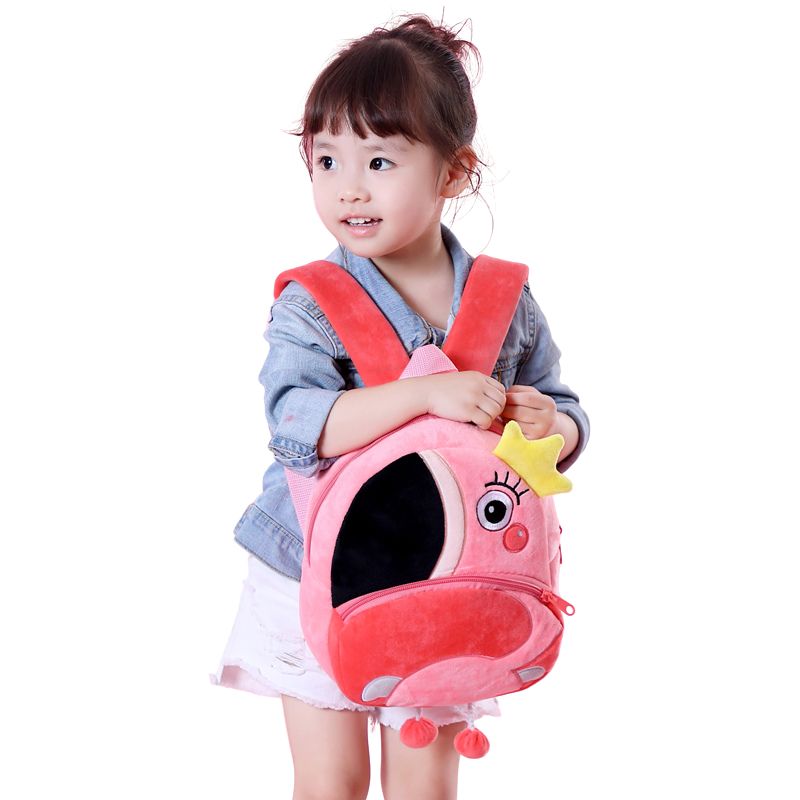 Toddler & Daycare Backpack-Flamingo