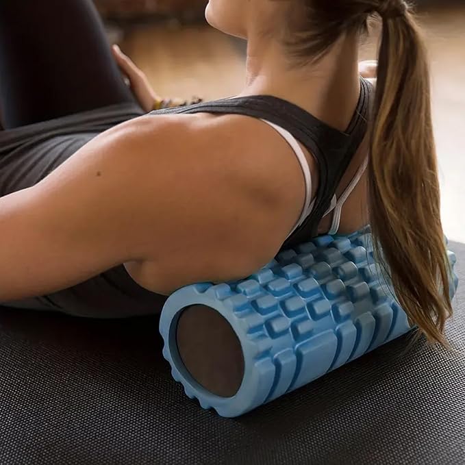 Foam Roller Yoga Roller Blue