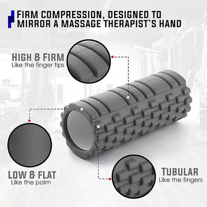 Foam Roller Yoga Roller Gray