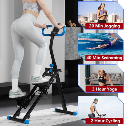 Foldable Stair Stepper for Exercise at Home Fitness Steppers