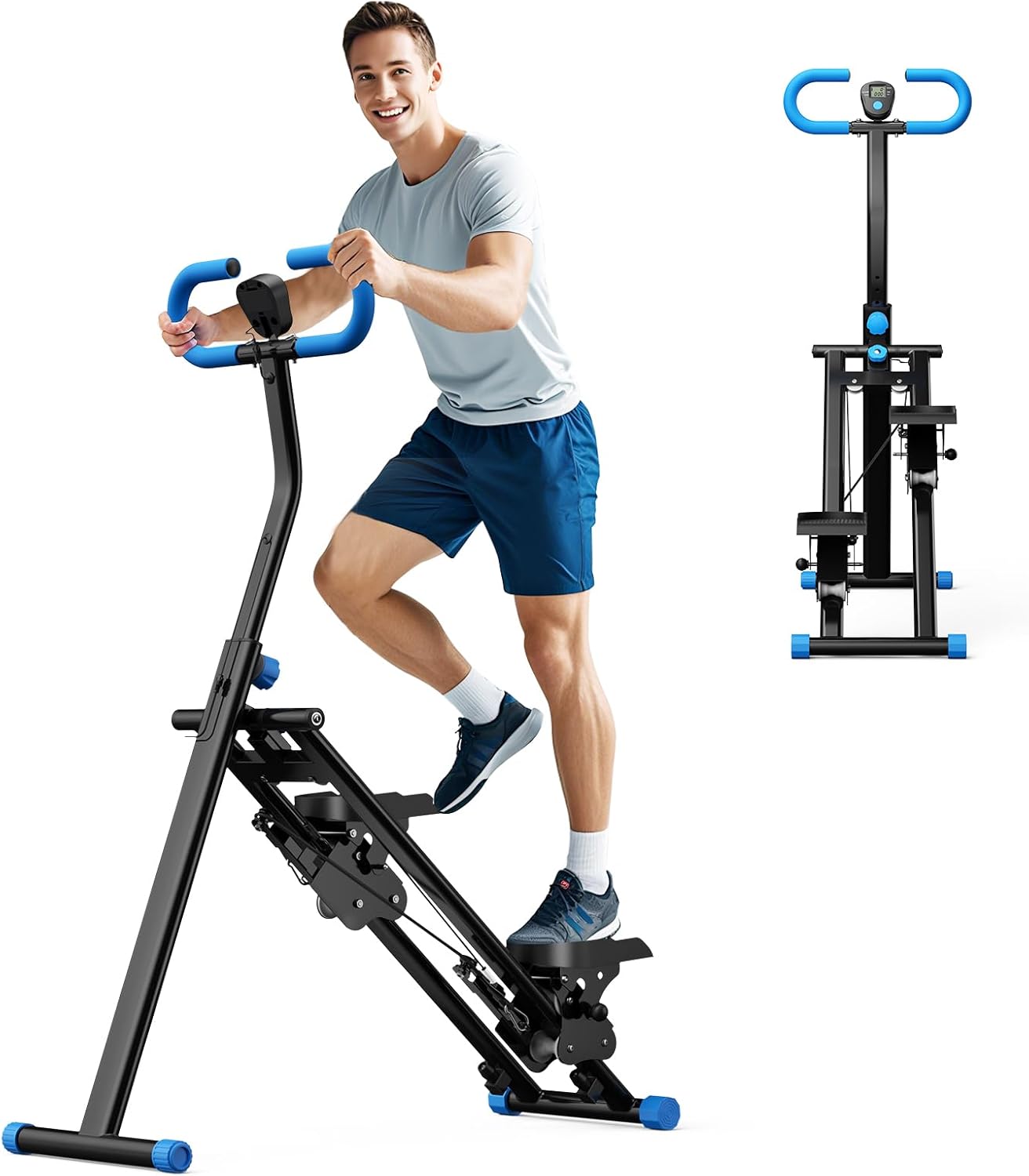 Foldable Stair Stepper for Exercise at Home Fitness Steppers