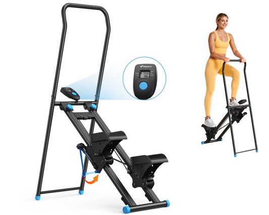 Foldable Stair Stepper for Exercise at Home Fitness Steppers