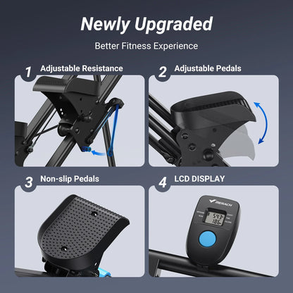 Foldable Stair Stepper for Exercise at Home Fitness Steppers