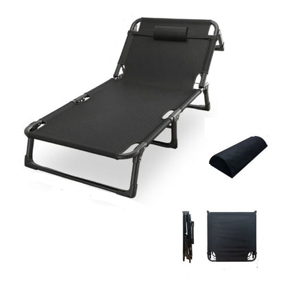 Folding Bed Multi Functional Rest Leisure Bed For Guest Outdoor Office Lunch Break