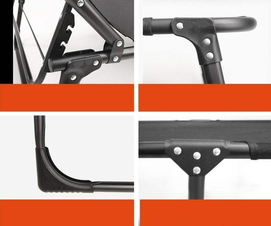 Folding Bed Multi Functional Rest Leisure Bed For Guest Outdoor Office Lunch Break