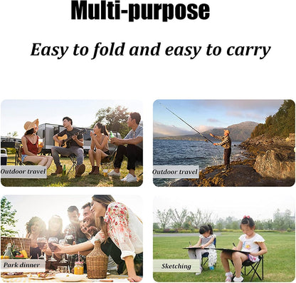 Folding Camping Table Chair Set Outdoor Dining Beach Picnic Chairs Bench