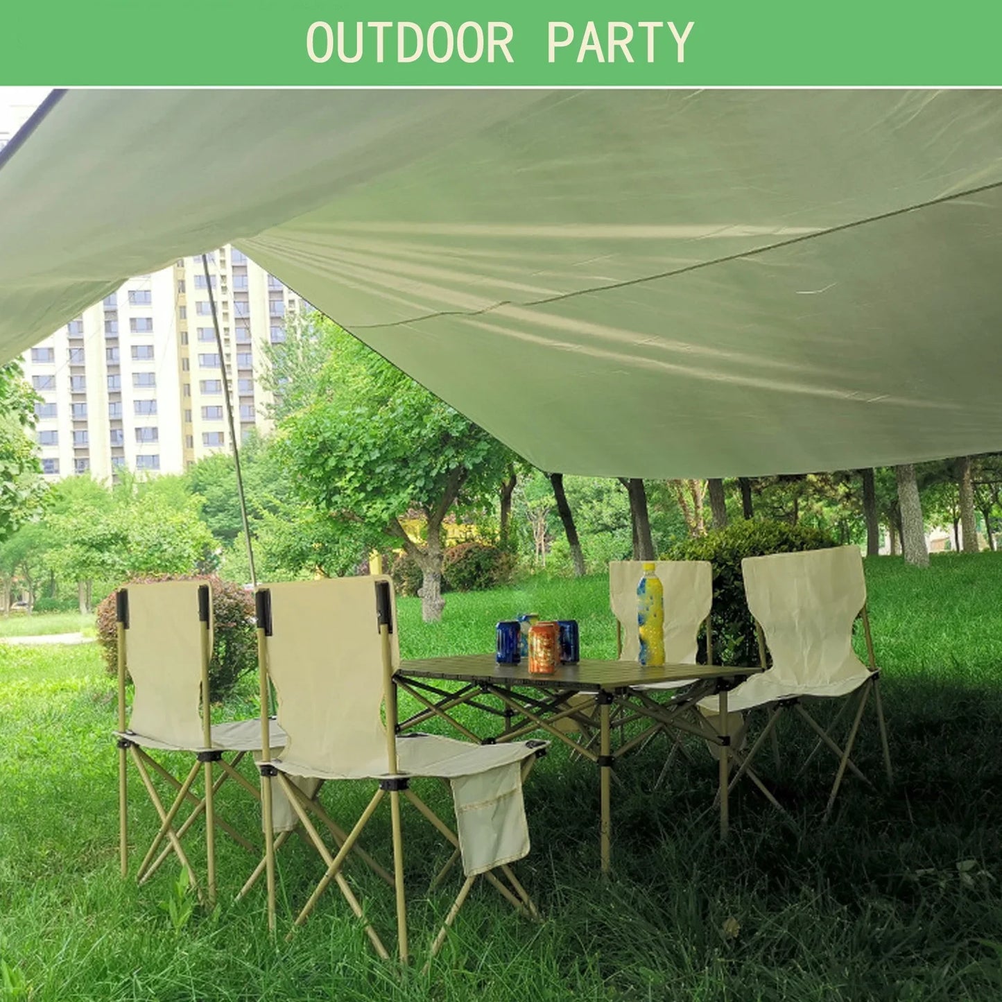 Folding Camping Table Chair Set Outdoor Dining Beach Picnic Chairs Bench